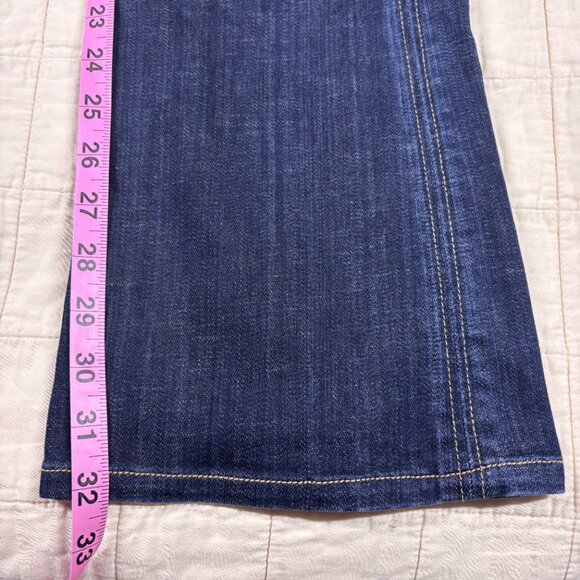 Hudson Womens 28 Signature Bootcut Jeans Dark Wash Classic Elm Y2K - Picture 3 of 9